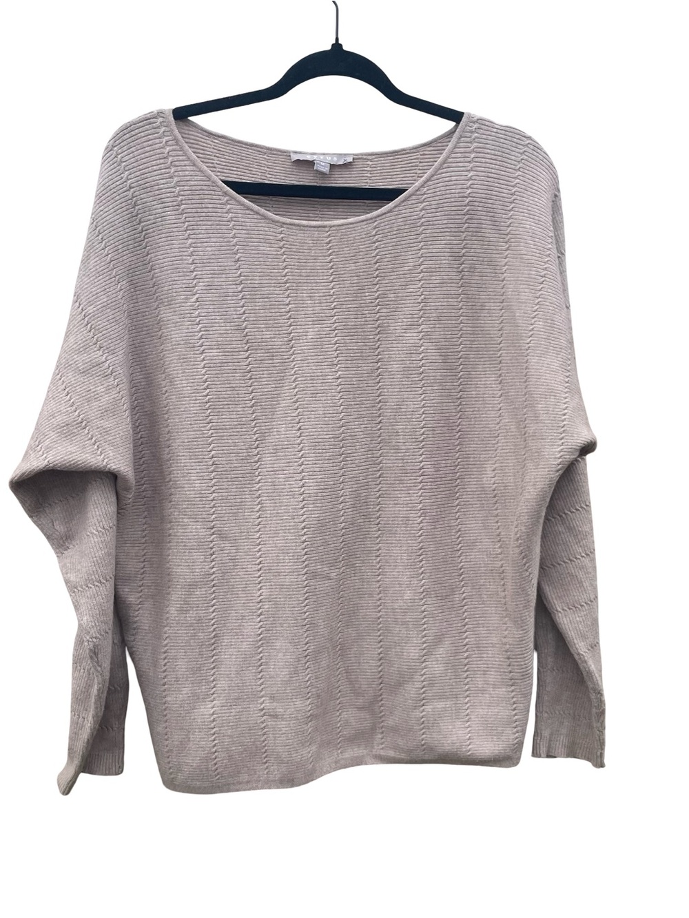 Cyrus rib knit sweater top size medium